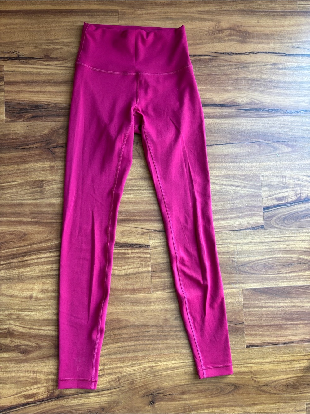 lululemon Wunder Train High-Rise Pink Leggings 28”